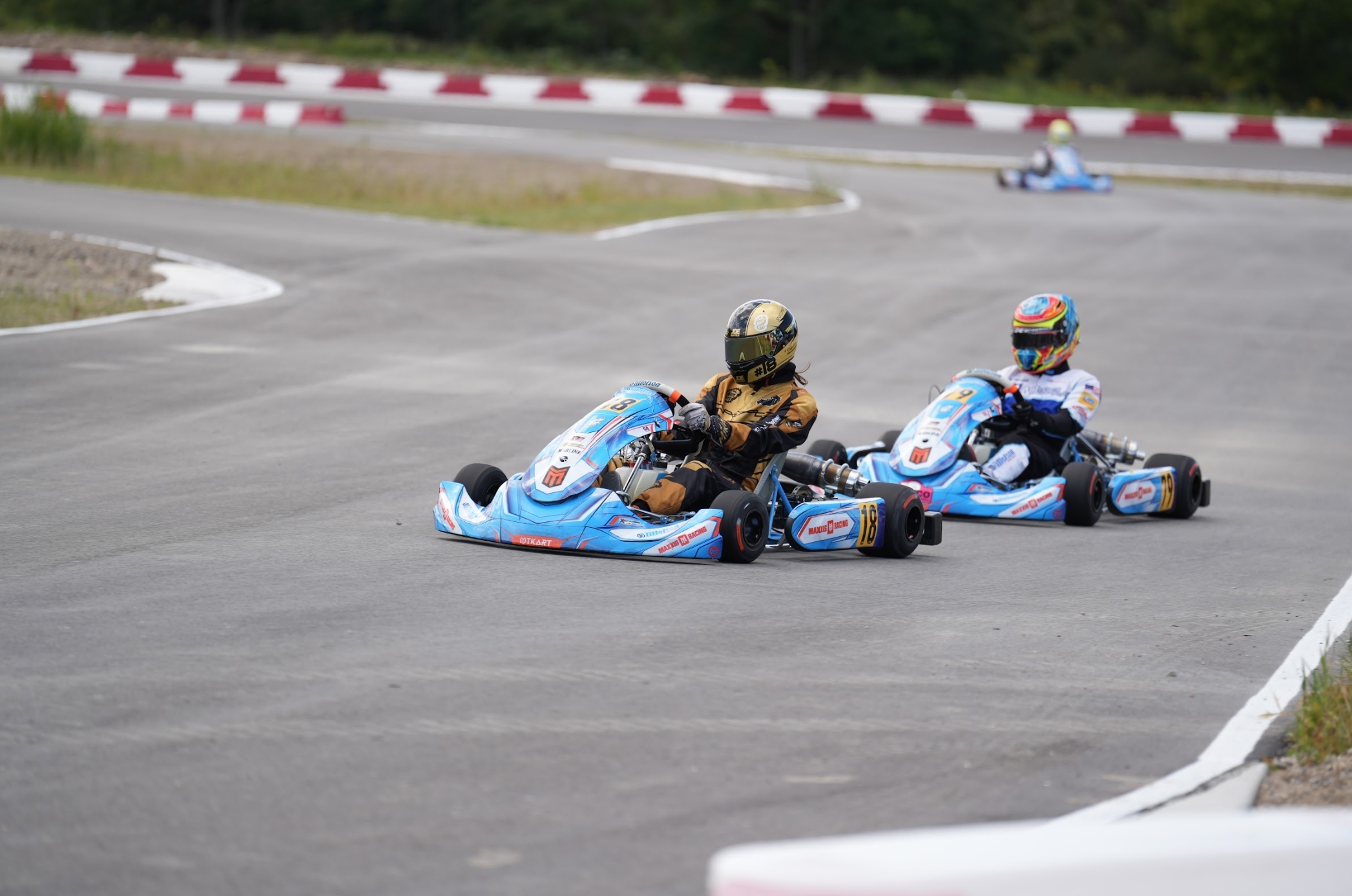 Racing action from the 2025 BRKC season